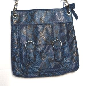 New York & Co Crossbody Snakeskin design